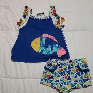 Tank and matching shorts